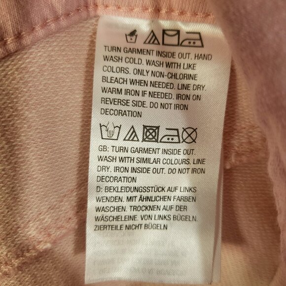 Dream Jeannes by Quacker Factory Women's Jeans Size 16 Pastel Pink - Picture 11 of 11